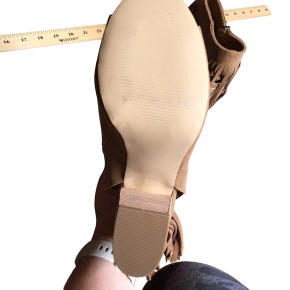 New Carlos Santana Fringe Booties sz9.5 - Picture 5 of 6